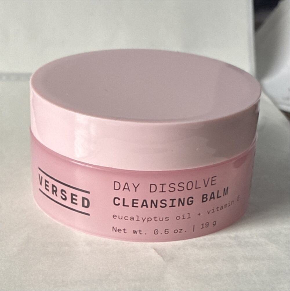 Versed Day Dissolve Cleansing Balm Eucalyptus Oil Vitamin E Mini 0.6 oz Face